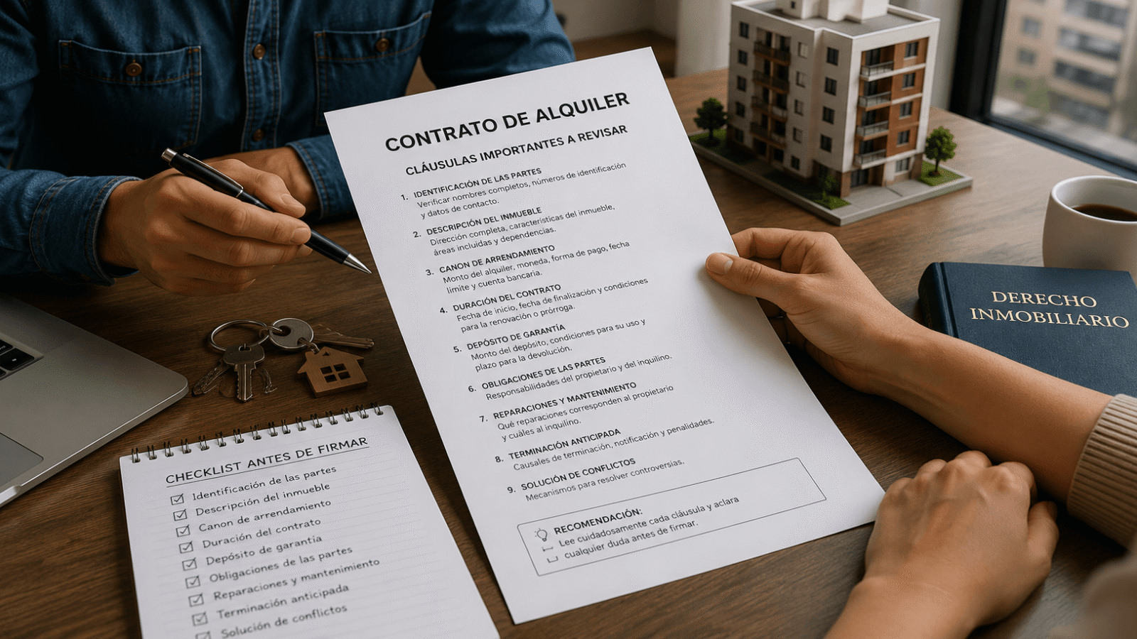 Contratos de alquiler: cláusulas que debes revisar