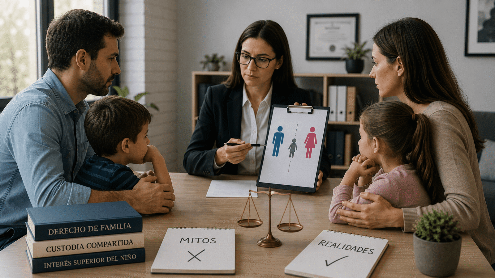 Custodia compartida: mitos y realidades