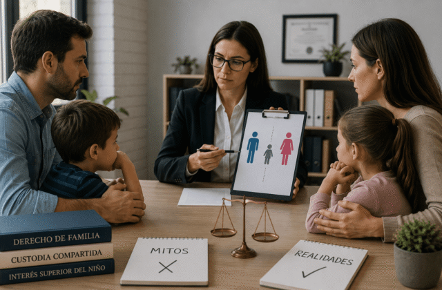Custodia compartida: mitos y realidades