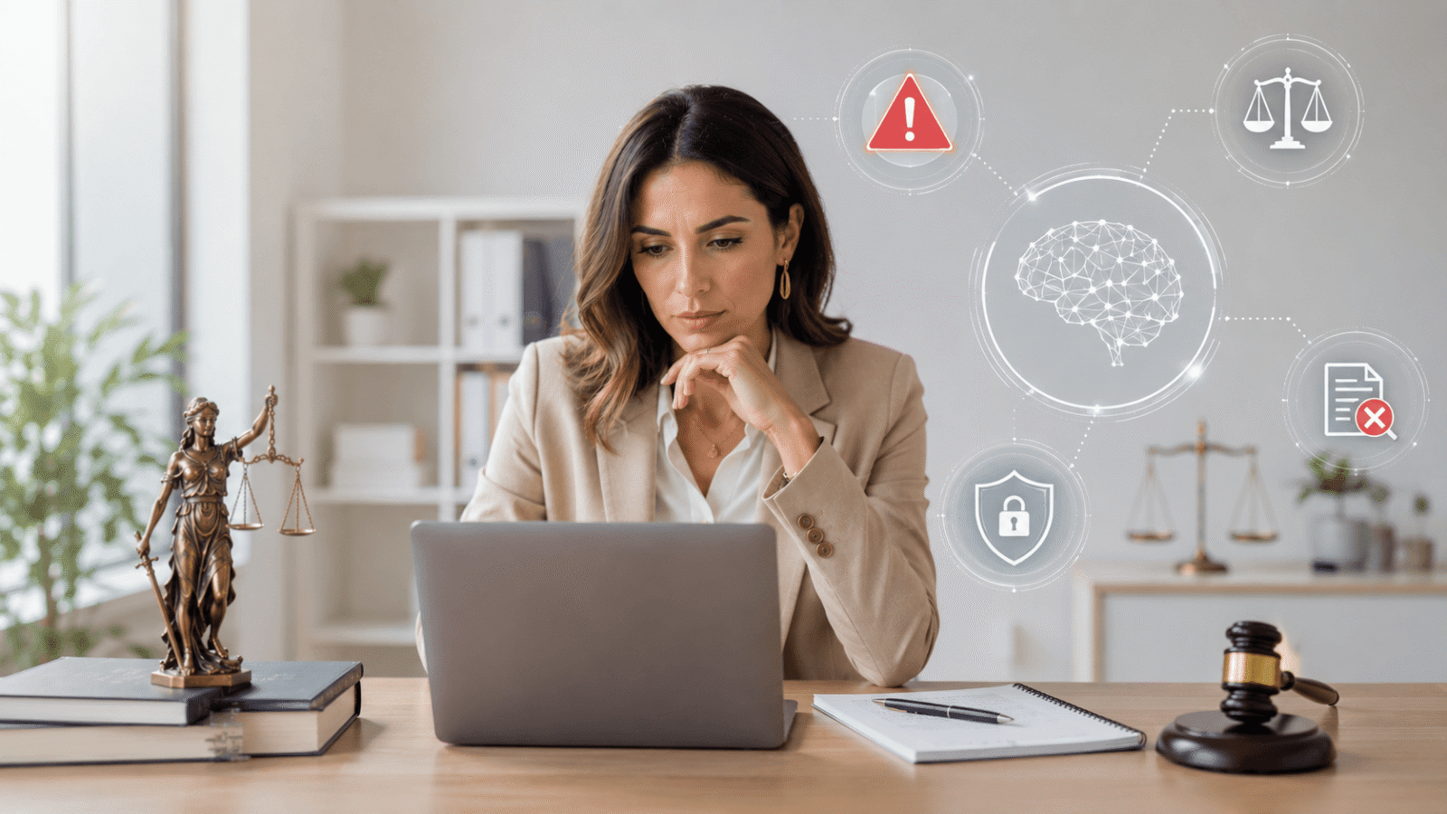 Los riesgos de usar Inteligencia Artificial en el Derecho (y cómo evitarlos)